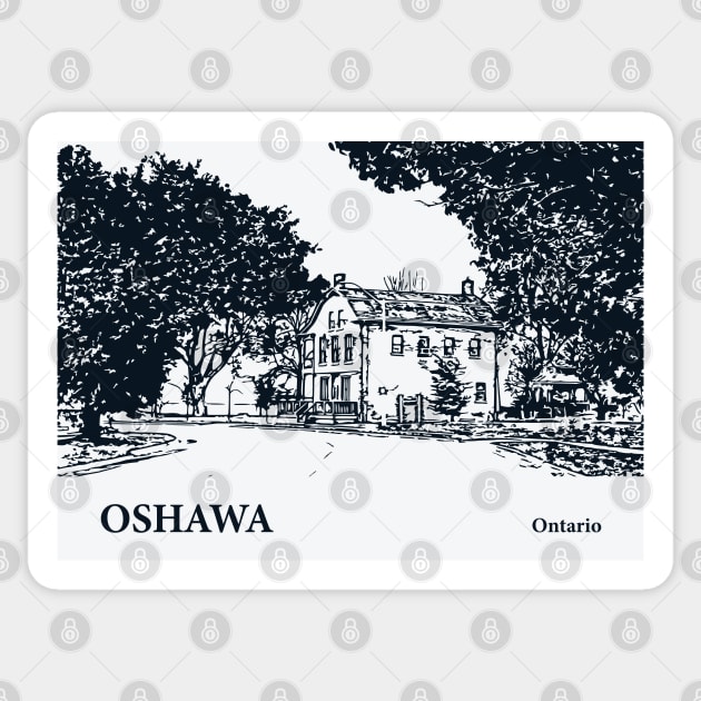 Oshawa - Ontario Sticker by Lakeric